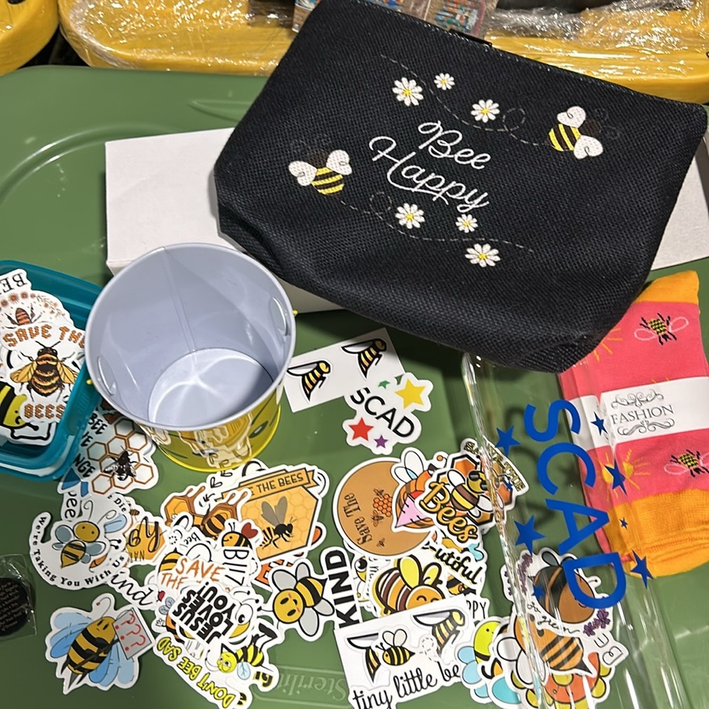 SCAD and Bee themed Care-package Items
